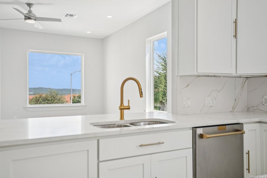 Close-up of interior finishes inside a home in , San Antonio (Image 21).