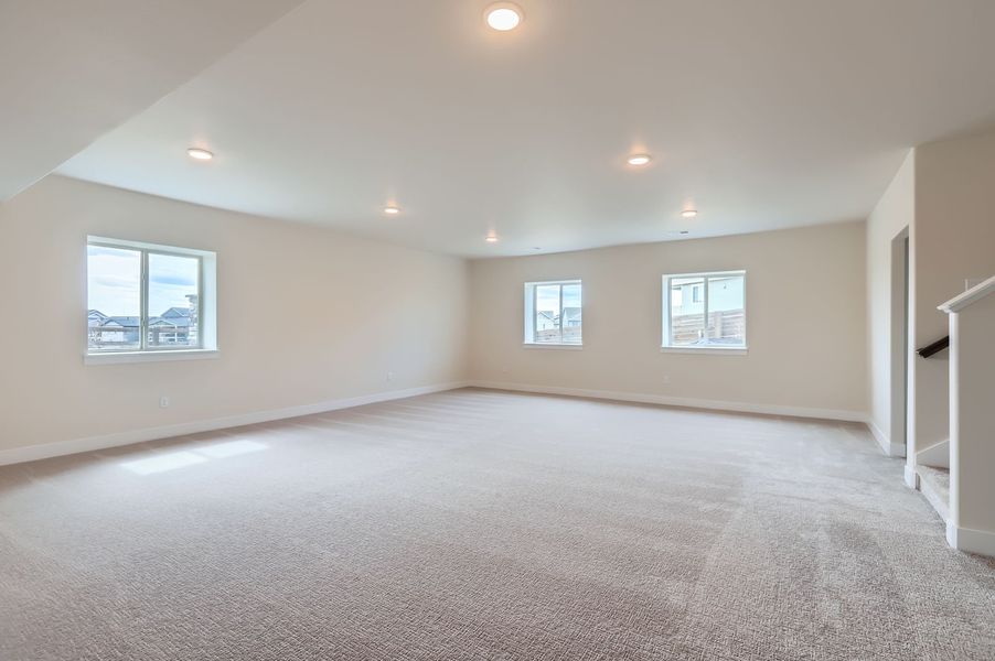 Plan V430 Recreation Room Representative Photo Plan V430 Recreation Room Representative Photo