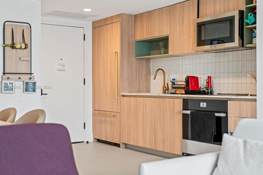 Furnished interior view inside a new home in , Miami (Image 8).