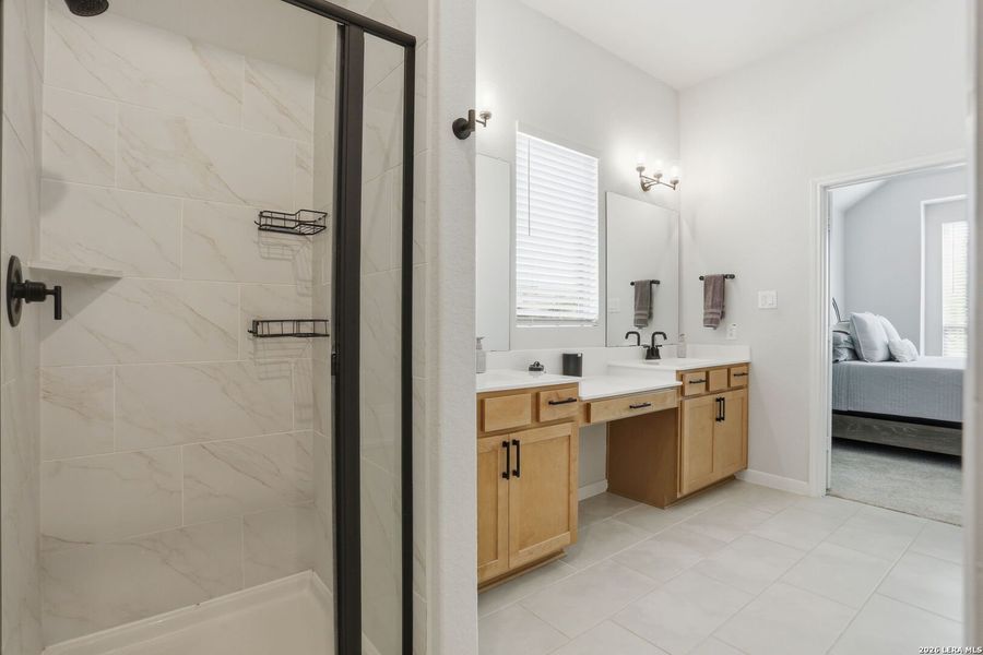 Furnished interior view inside a new home in Davis Ranch, San Antonio (Image 40).