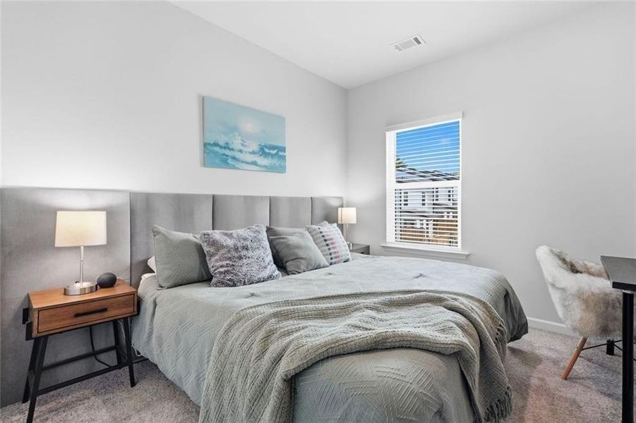 Furnished interior view inside a new home in , Lawrenceville (Image 15).