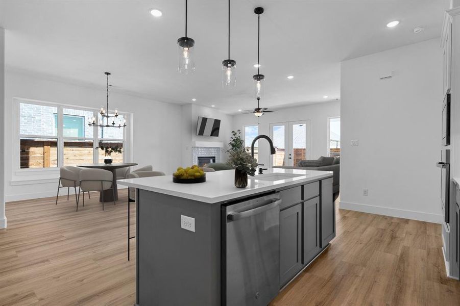 Furnished interior view inside a new home in Solterra, Mesquite (Image 10). Furnished interior view inside a new home in Solterra, Mesquite (Image 10).