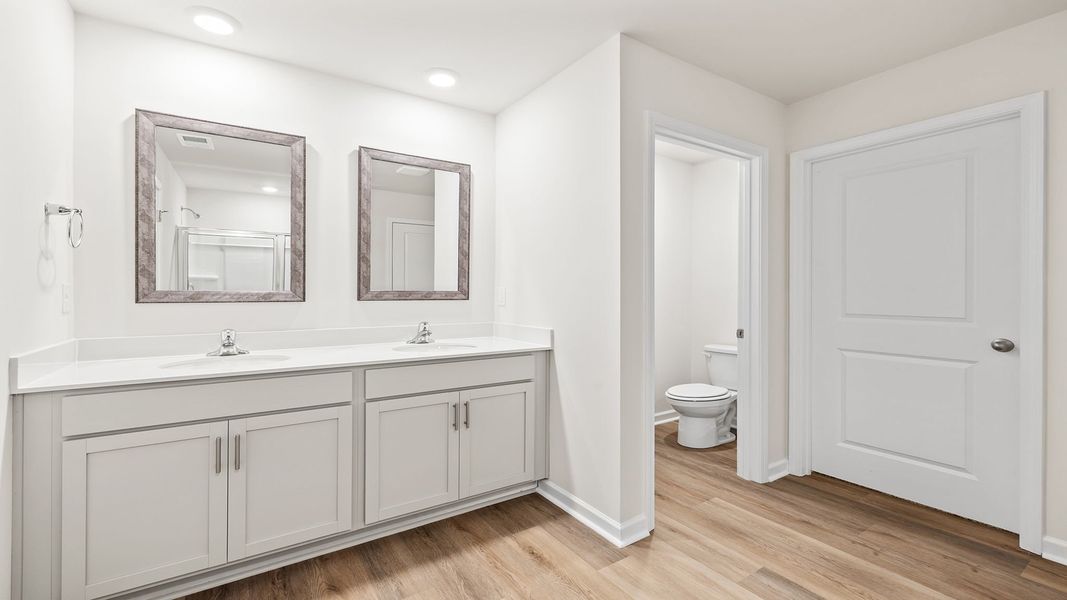 Furnished interior view inside a new home in Cloverdale Hills, Piedmont (Image 8).