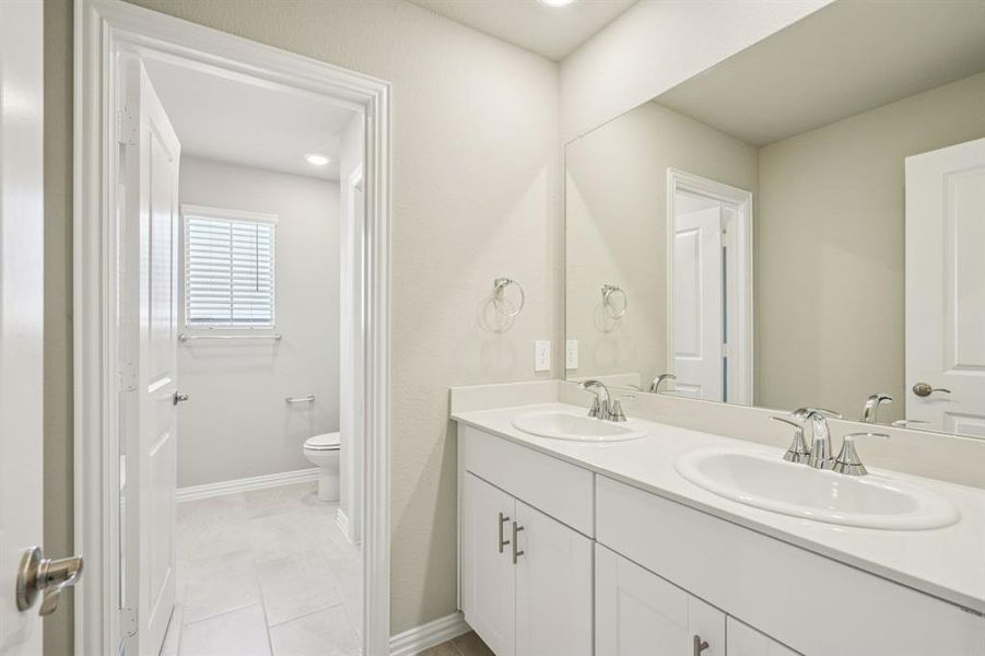 Photo is not of the actual home, but is an inspirational photo of builder’s model home and may depict options, furnishings, and/or decorator features that are not included.