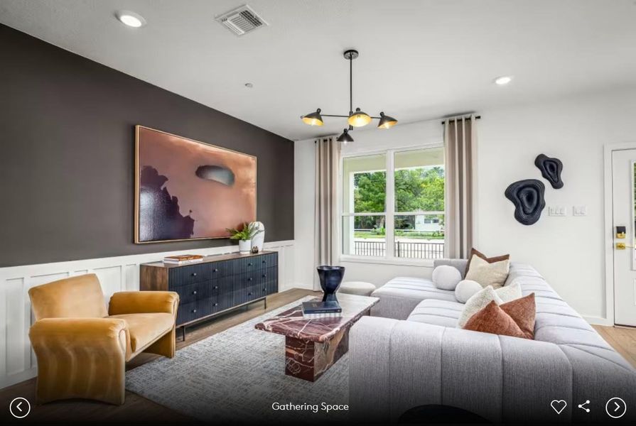 Interior photos- Photo of Pulte model home with same floor plan, not of actual home listed.