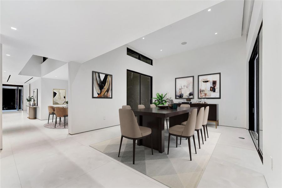 Furnished interior view inside a new home in , Miami (Image 7). Furnished interior view inside a new home in , Miami (Image 7).