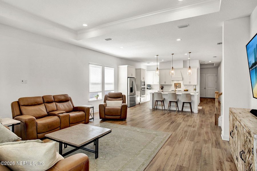 Furnished interior view inside a new home in , Jacksonville (Image 28).