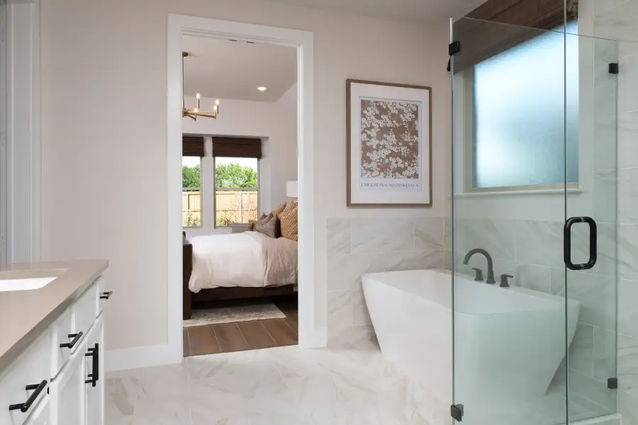 Furnished interior view inside a new home in The Meadows, Denton (Image 10). Furnished interior view inside a new home in The Meadows, Denton (Image 10).
