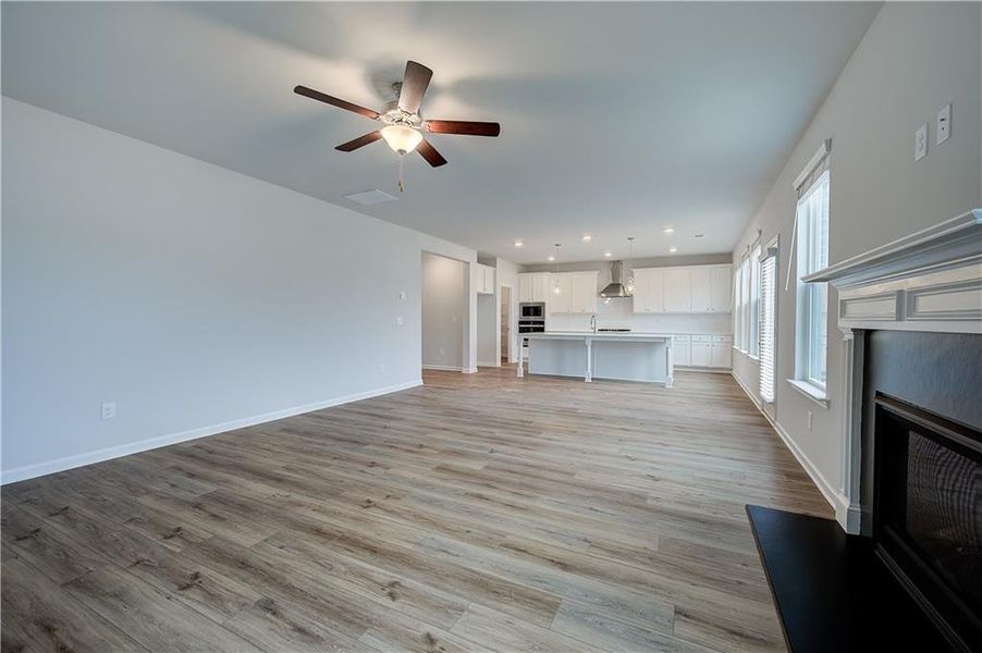 Spacious, unfurnished interior of a new home in Burchwood, Stockbridge (Image 22).