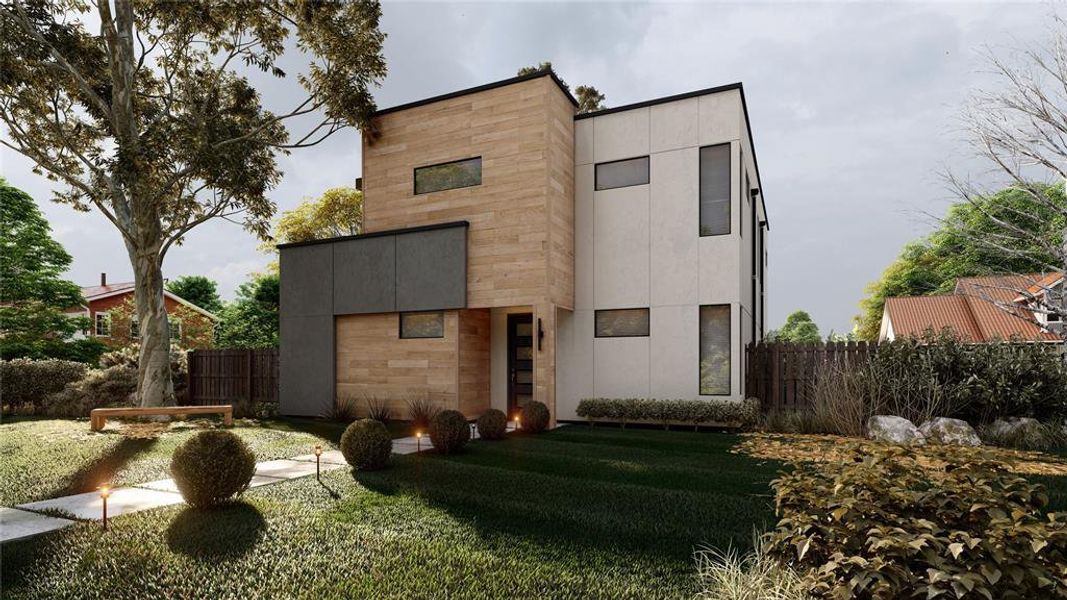 Similar example of the front view of property from Scenic Dr. Similar example of the front view of property from Scenic Dr.