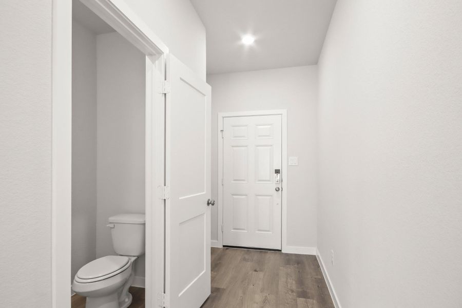 Spacious, unfurnished interior of a new home in Northpark South, Porter (Image 18). Spacious, unfurnished interior of a new home in Northpark South, Porter (Image 18).