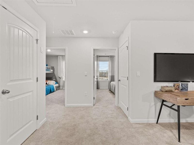 Furnished interior view inside a new home in Rosewood Farms, Acworth (Image 40).