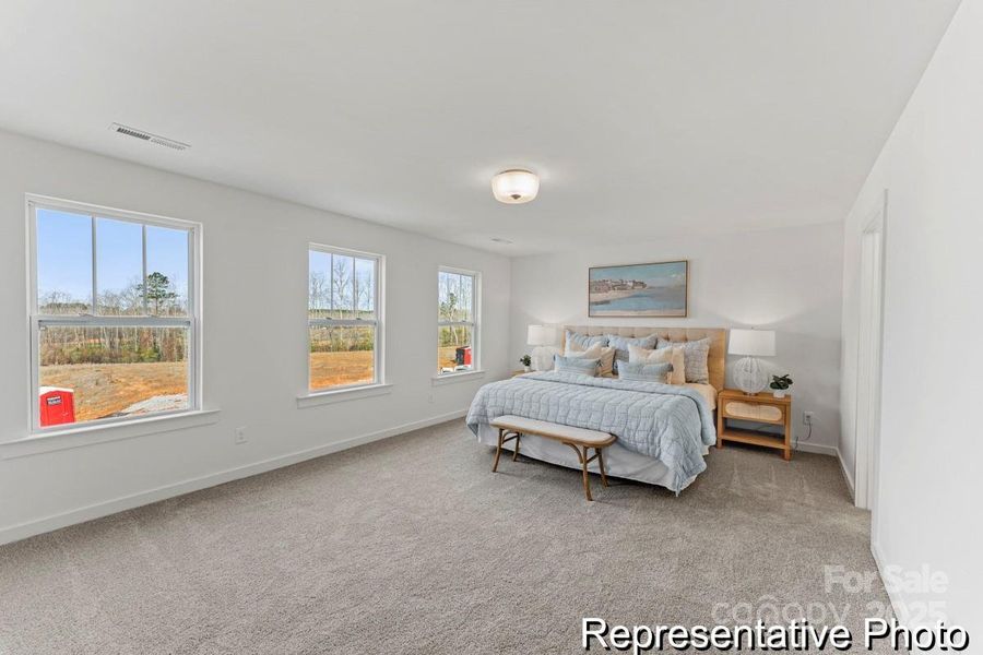Furnished interior view inside a new home in Heritage Hall, Statesville (Image 12). Furnished interior view inside a new home in Heritage Hall, Statesville (Image 12).