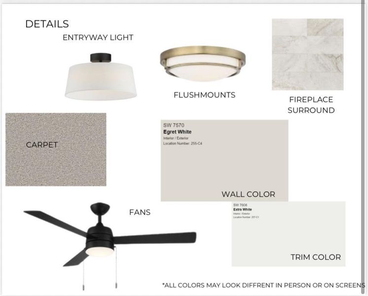 Sample of building materials used in homes in White Oak, Arlington (Image 8). Sample of building materials used in homes in White Oak, Arlington (Image 8).