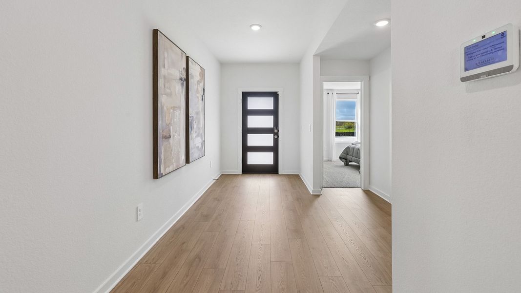 Representative unfurnished interior of a home built from the The Fairfield by D.R. Horton in Monarch Ranch, Manor (Image 21).