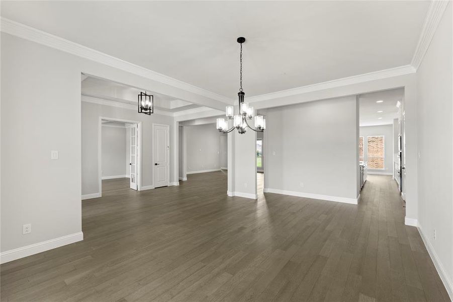 Spacious, unfurnished interior of a new home in Las Brisas at Stoney Creek, Sunnyvale (Image 27). Spacious, unfurnished interior of a new home in Las Brisas at Stoney Creek, Sunnyvale (Image 27).