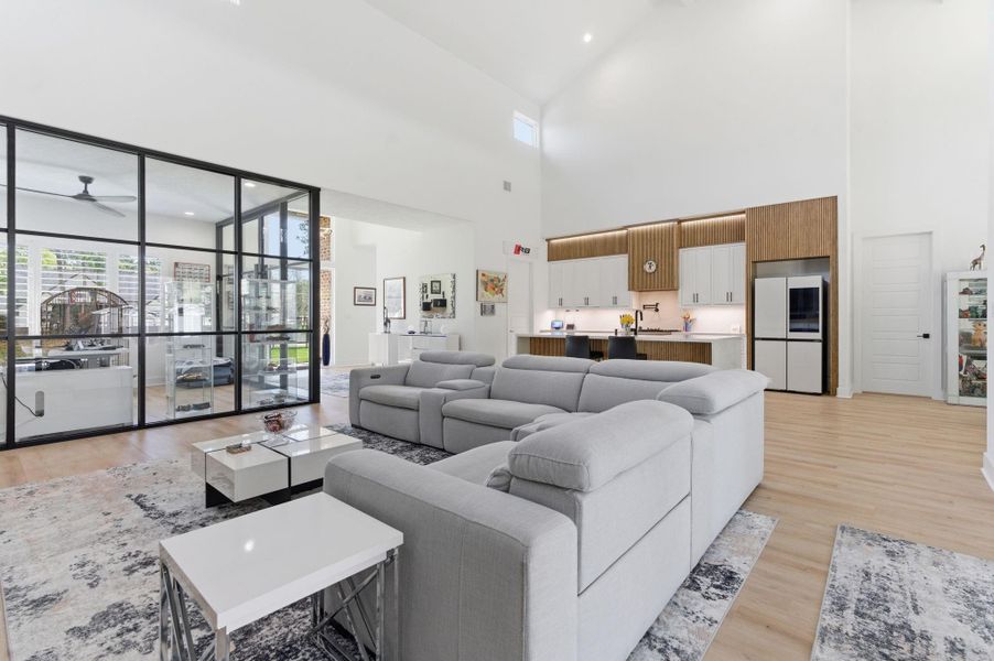 Furnished interior view inside a new home in , Magnolia (Image 19).