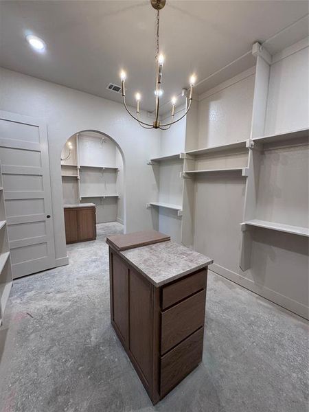 Furnished interior view inside a new home in , Aledo (Image 5).