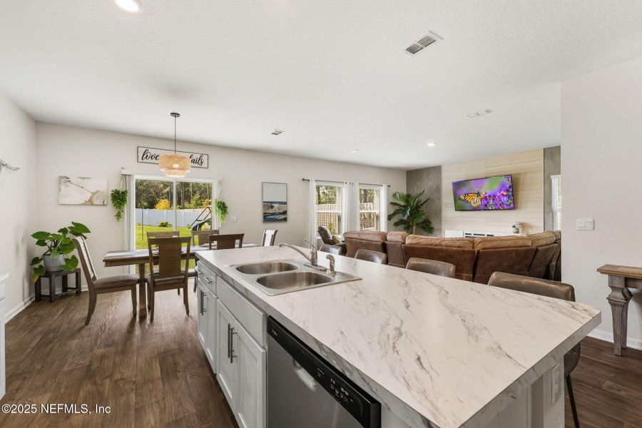 Furnished interior view inside a new home in Ravenswood Village, St. Augustine (Image 11).
