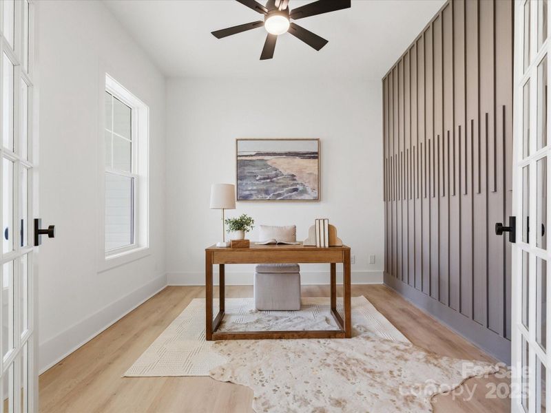 Furnished interior view inside a new home in , Mooresville (Image 34).