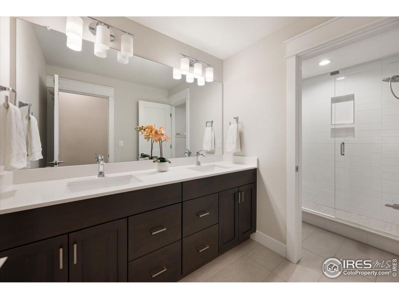 Furnished interior view inside a new home in Westerly, Erie (Image 13). Furnished interior view inside a new home in Westerly, Erie (Image 13).