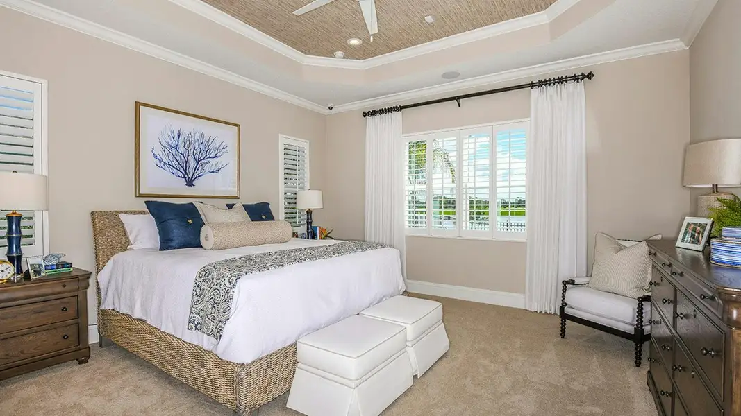 Furnished interior view inside a new home in Canoe Creek Real Estate and Homes for Sale in Parrish, FL - Neal Communities, Parrish (Image 29).