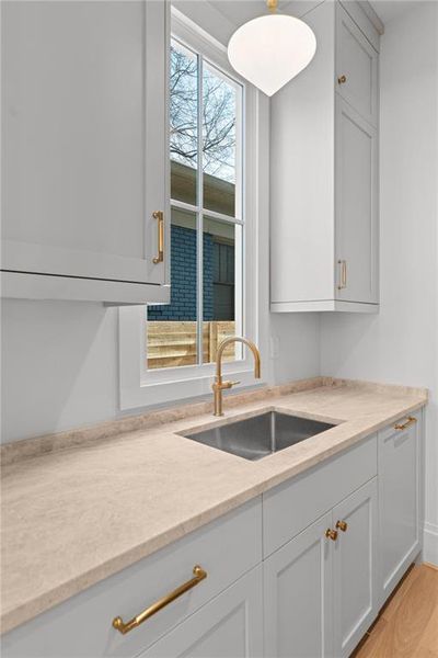 Furnished interior view inside a new home in , Atlanta (Image 17).