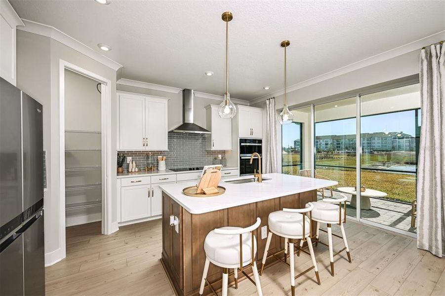 Furnished interior view inside a new home in Pendleton at Chapel Crossings, Wesley Chapel (Image 8).