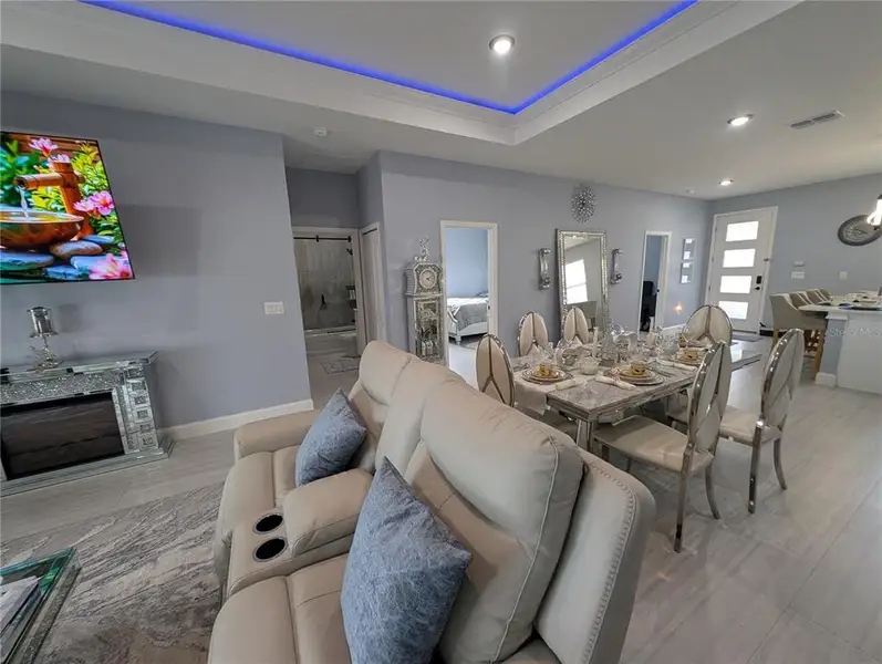 Furnished interior view inside a new home in , Poinciana (Image 5).
