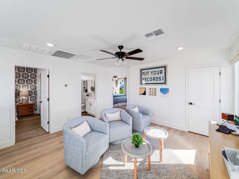 Furnished interior view inside a new home in South Ranch Southern Collection, Prescott (Image 22).