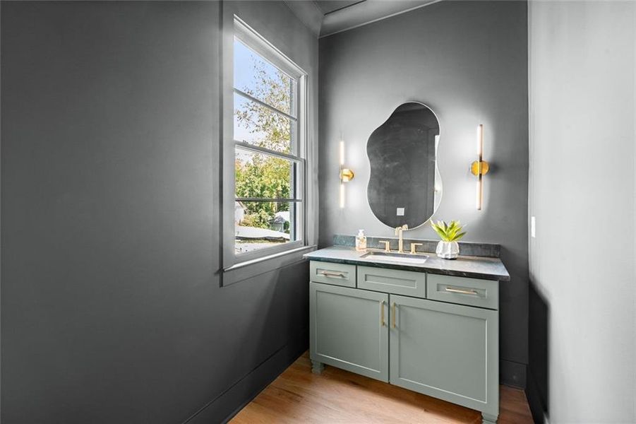 Furnished interior view inside a new home in , Marietta (Image 31).