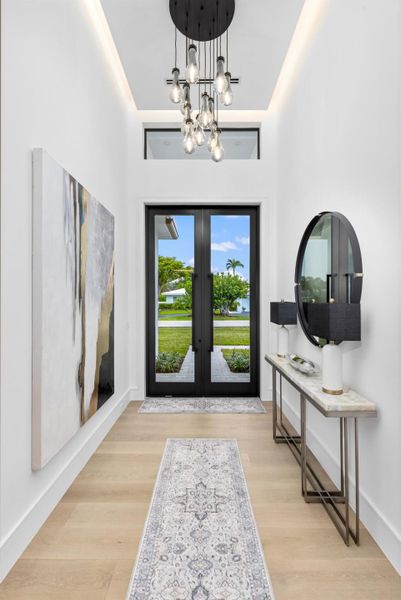Furnished interior view inside a new home in , Delray Beach (Image 29).