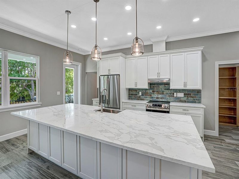 Furnished interior view inside a new home in , Safety Harbor (Image 7).