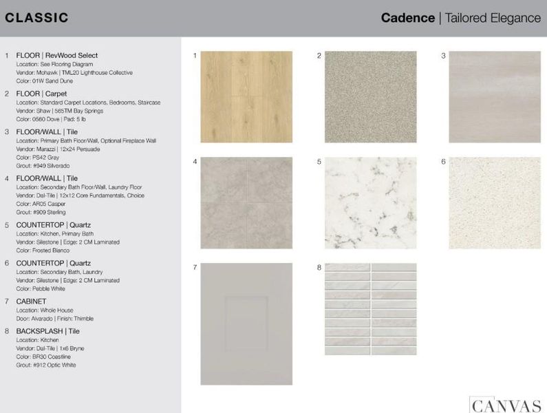 542 Chatham Street design selections. Home is currently under construction and selections are subject to change. 542 Chatham Street design selections. Home is currently under construction and selections are subject to change.
