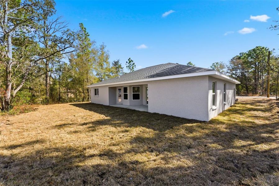 Exterior details and patio area of a home in , Citrus Springs (Image 36). Exterior details and patio area of a home in , Citrus Springs (Image 36).