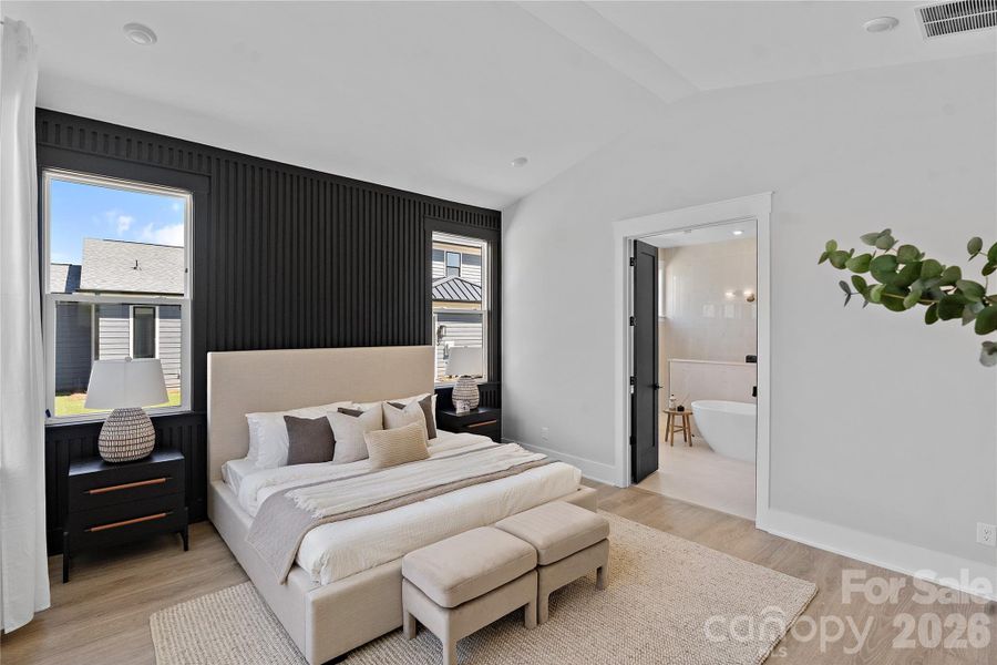 Furnished interior view inside a new home in Bluffs at Wesley Chapel, Wesley Chapel (Image 29).