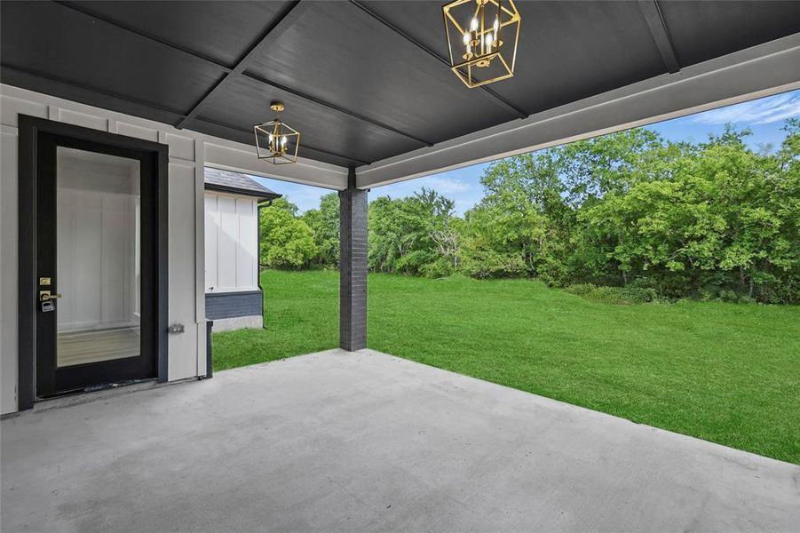 Exterior details and patio area of a home in , Canton (Image 20). Exterior details and patio area of a home in , Canton (Image 20).