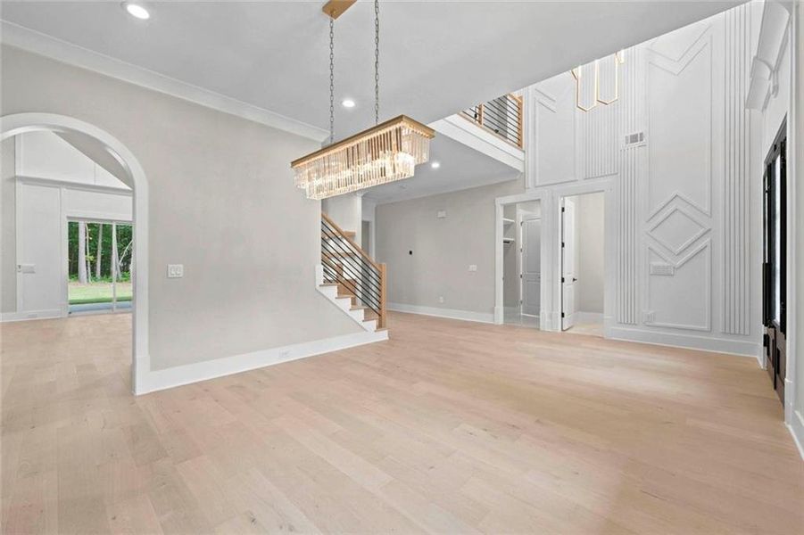 Spacious, unfurnished interior of a new home in , Loganville (Image 56).