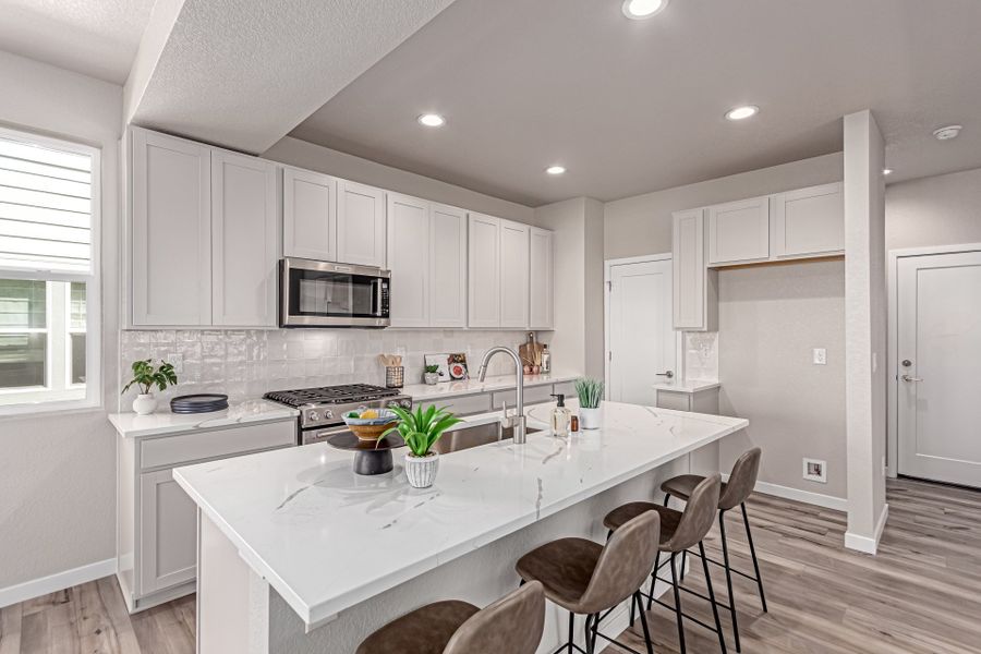 Furnished interior view inside a new home in Arras Park, Thornton (Image 14). Furnished interior view inside a new home in Arras Park, Thornton (Image 14).