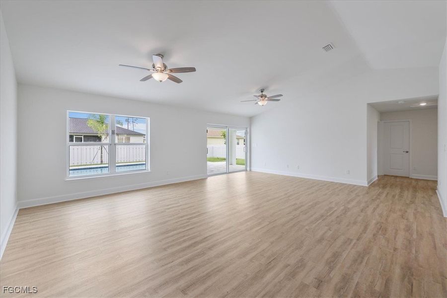 Spacious, unfurnished interior of a new home in Cape Coral, Cape Coral (Image 15). Spacious, unfurnished interior of a new home in Cape Coral, Cape Coral (Image 15).