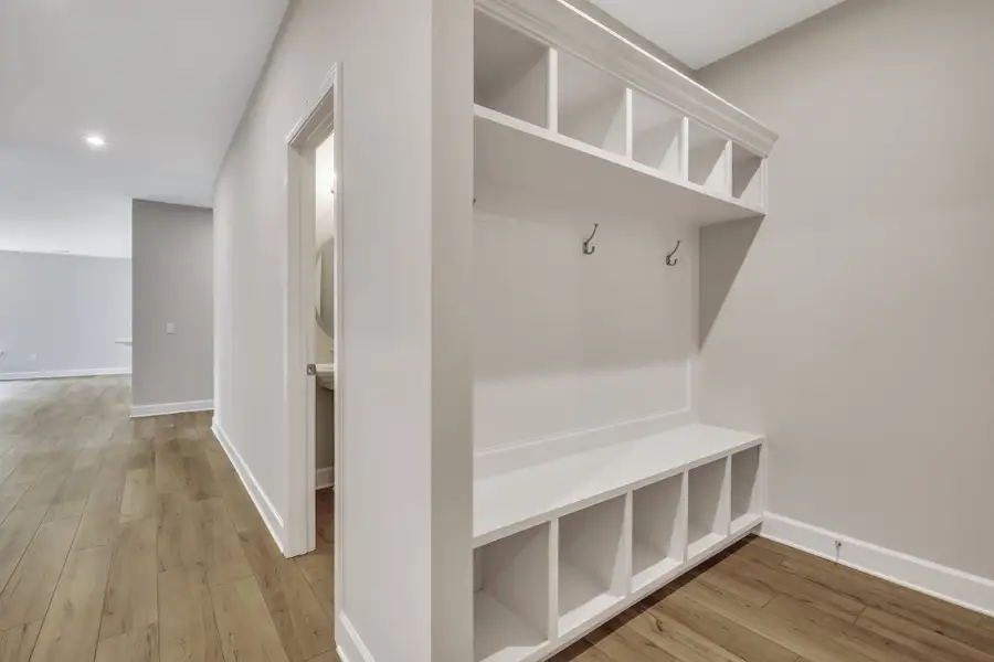 Laurel Mudroom with Built-In Storage Laurel Mudroom with Built-In Storage