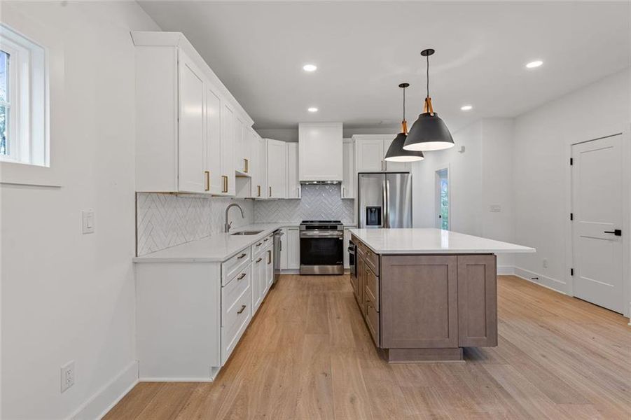 Furnished interior view inside a new home in , Morganton (Image 5).