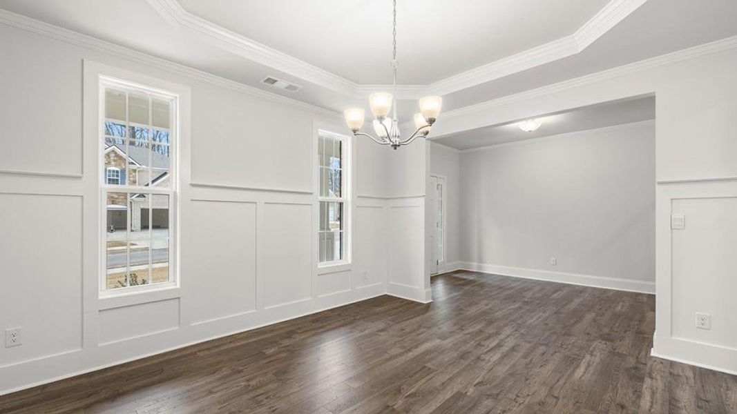 Spacious, unfurnished interior of a new home in Butner Estates, South Fulton (Image 44).