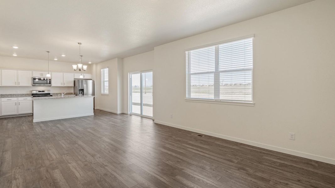 Spacious, unfurnished interior of a new home in Spring Valley Ranch, Elizabeth (Image 11).
