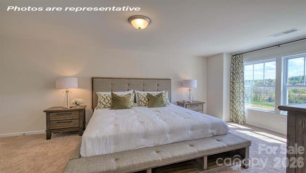 Furnished interior view inside a new home in Skybrook Corners, Huntersville (Image 13).