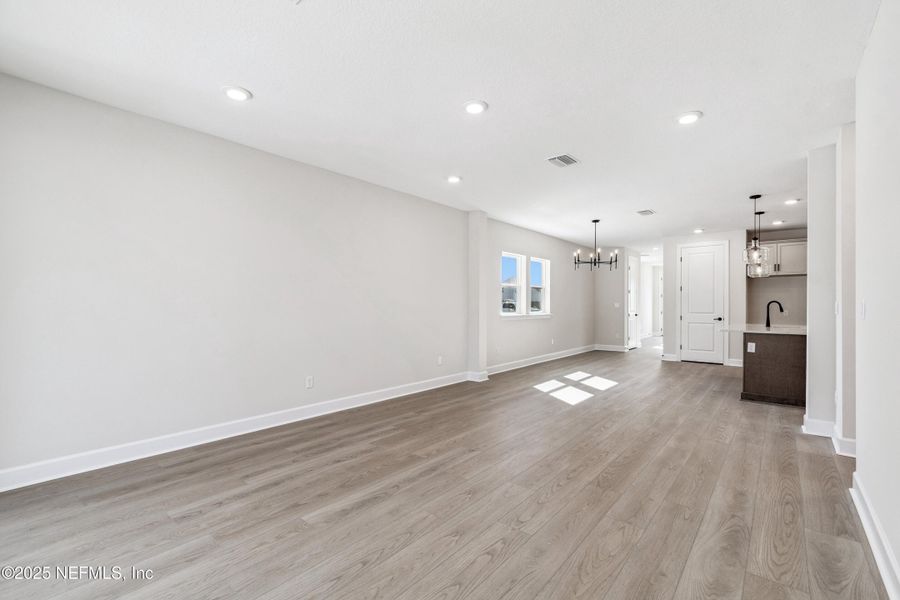 Spacious, unfurnished interior of a new home in Evergreen Island at Silverleaf - Classic, St. Augustine (Image 12). Spacious, unfurnished interior of a new home in Evergreen Island at Silverleaf - Classic, St. Augustine (Image 12).