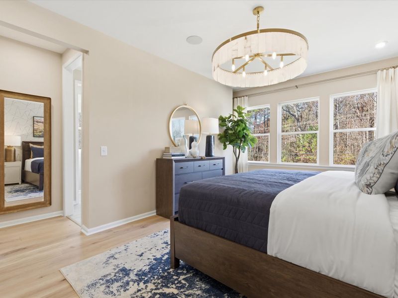 Representative furnished interior of a home built from the Elizabeth by Tri Pointe Homes in Amplitude, Charlotte (Image 26). Representative furnished interior of a home built from the Elizabeth by Tri Pointe Homes in Amplitude, Charlotte (Image 26).