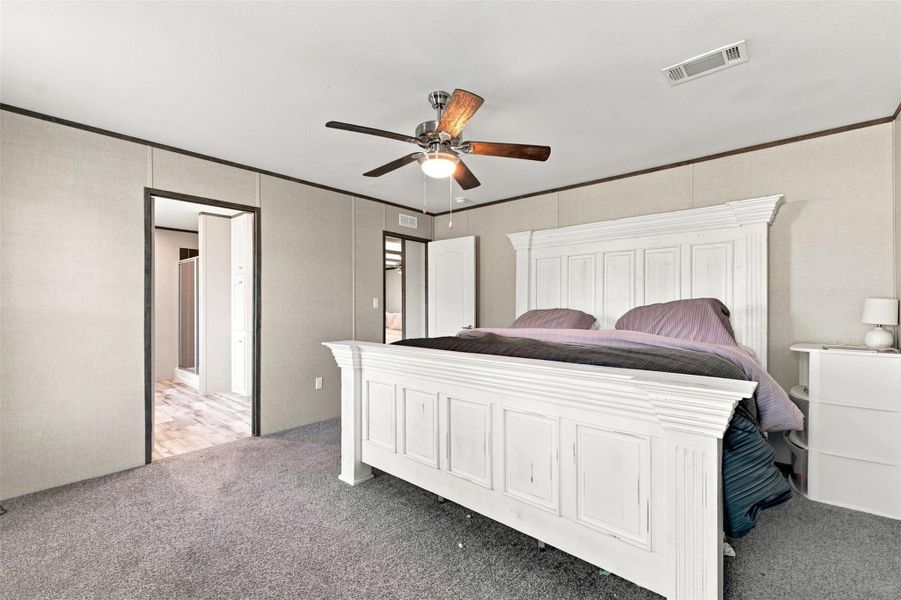 Furnished interior view inside a new home in , Conroe (Image 27).