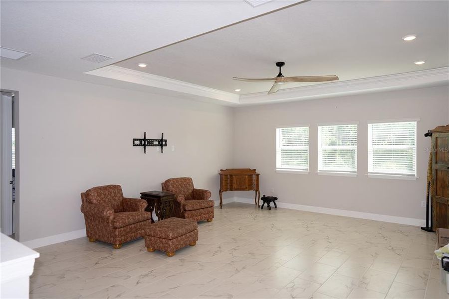 Furnished interior view inside a new home in , Sarasota (Image 42).