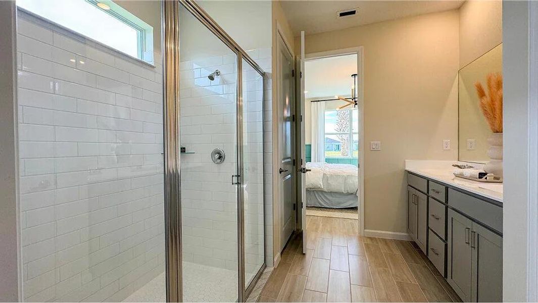 Furnished interior view inside a new home in , Fort Pierce (Image 5).